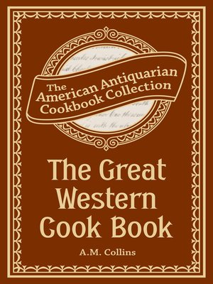 cover image of The Great Western Cook Book